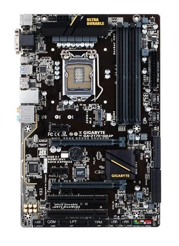 Gigabyte z170 hd3p rev 0 - gigabyte, ga-z170-hd3p