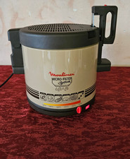 friggitrice elettrica moulinex micro-filter system - mai usata