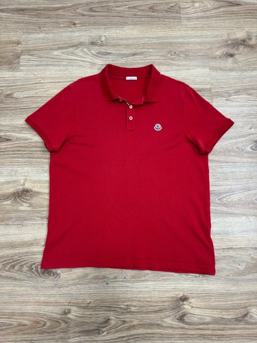 Moncler maglia rossa polo - maglia,