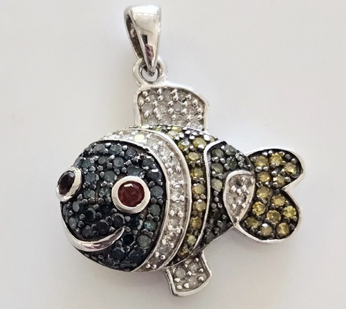 Ciondolo pesce designer - pesce,