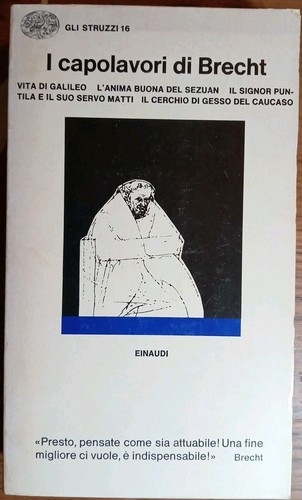 Capolavori brecht vita di - i,