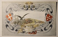 CARTOLINA MILITARE REGGIMENTALE 29° 30° REGGIMENTO BRIGATA PISA E TRIESTE, ILL