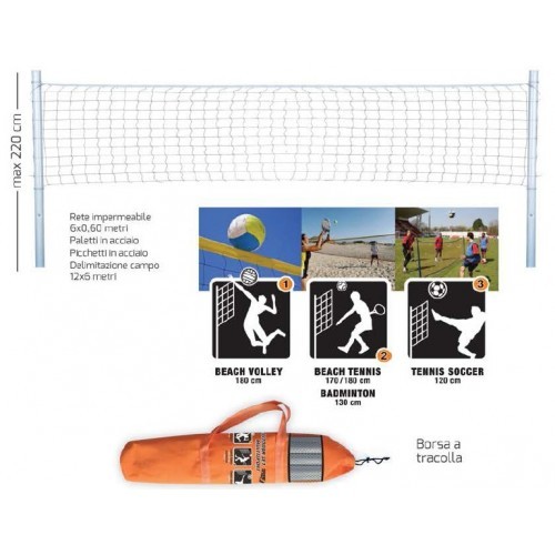 Set rete multisport - rete, beach