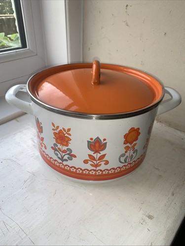 Vintage 1970s spanish - vintage, enamel