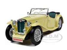 1947 MG TC MIDGET YELLOW 1/18