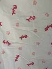 Tessuto Cat Fish & Pawprint