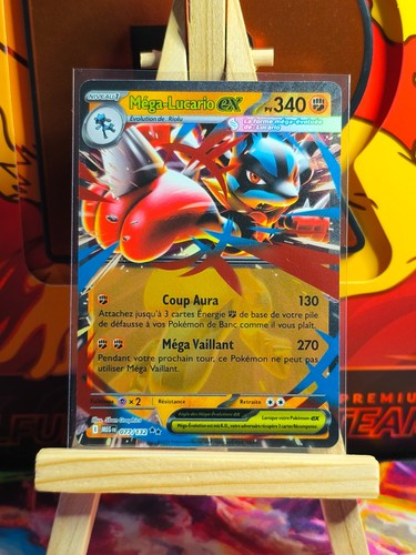 Carte pokemon mega lucario - carte,
