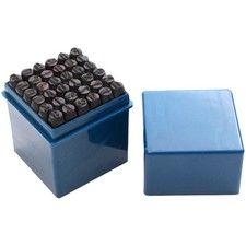 PUNZONI ALFANUMERICI PER MARCATURA LETTERE + NUMERI + SIMBOLI & 36 PEZZI DA 5MM