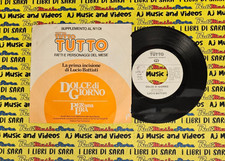 LP 45 7"LUCIO BATTISTI Dolce di giorno Per una lira italy PROMO TUTTO TV SORRISI