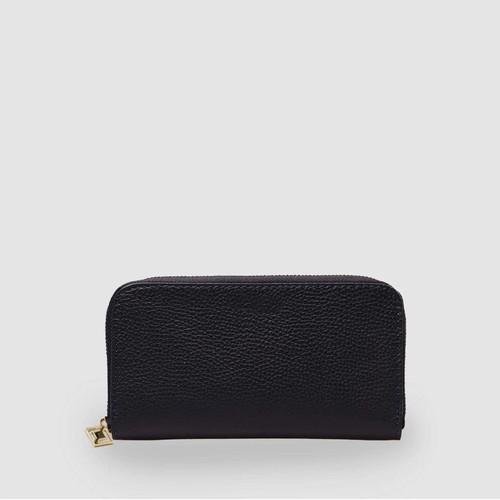 Large leather wallet - large, cash
