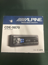 ALPINE CDE-9870 RICEVITORE CD