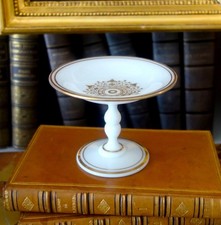 Baguier en opaline dorée -