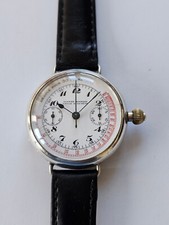 ULYSSE NARDIN-CRONO-MONOPULSANTE COASSIALE-RUOTA A COLONNE-VALJOUX 22-ARGENTO