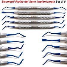 Rialzo del Seno Mascellare Strumenti Implantologia Impianti Dentali Tunneling X5