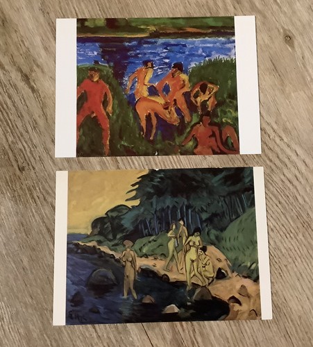 Cartoline erich heckel - 2, cartoline,