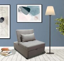 POUFF/POLTRONA/LETTO MOD. PIPPO IN TESSUTO TORTORA