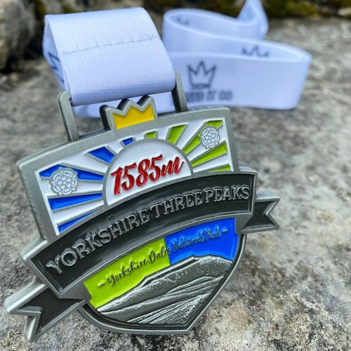 Medaglia yorkshire tre cime - tre,