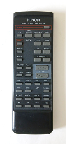 Telecomando originale denon - telecomando,