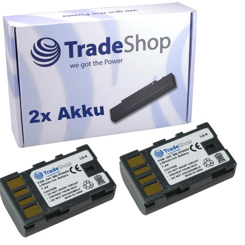 Batteria 1800 mah per jvc - batteria,