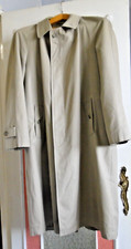 Cappotto Impermeabile Uomo Beige Taglia 50 Vintage Anni 70