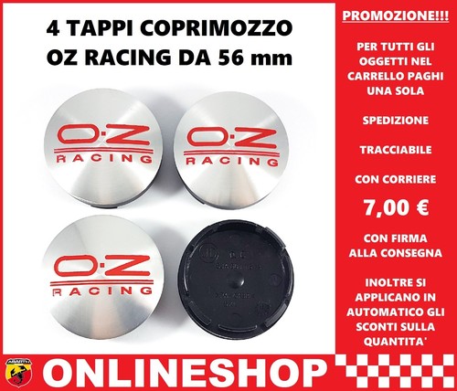 Tappi coprimozzo racing - coprimozzo, oz