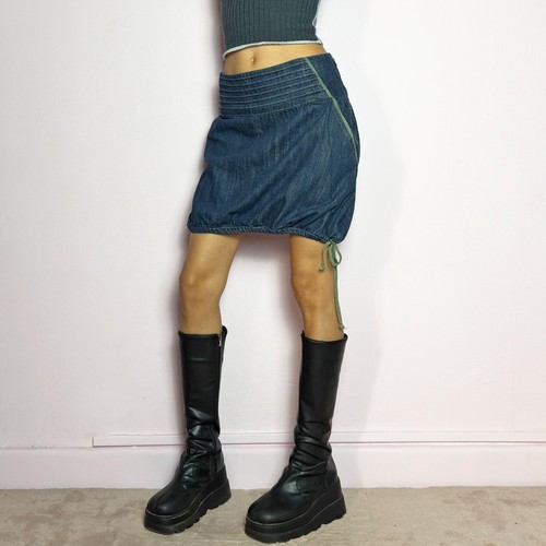 Minigonna vintage y2k - vintage, denim