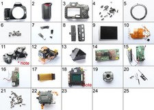 Nikon D3100 ricambi part