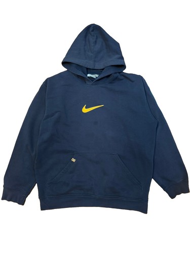 Y2k nike center swoosh navy - swoosh,