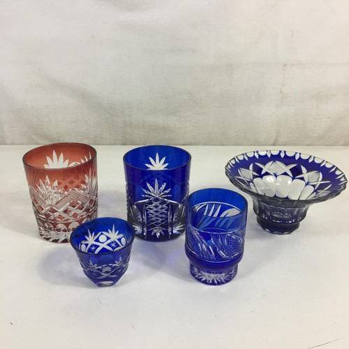 Set vetro giapponese kiriko - set,