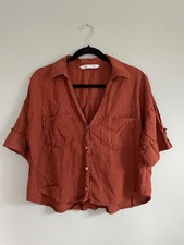 Top camicia estivo Zara misto