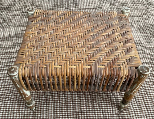 Antico poggiapiedi vintage - , in