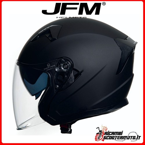 Casco jet doppia visiera jfm - casco,