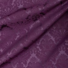 Tessuto Damasco Viola Scuro 50