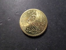 Francia moneta centesimi - 50, di