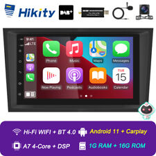 Android 15 DAB+Carplay autoradio GPS NAVIGATORE SATELLITARE per Opel Astra H Corsa C D Zafira B