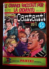 ALBUM FIGURINE CANTANTI PANINI 1969 COMPLETO 