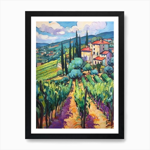 Quadro chianti italia - chianti, 4