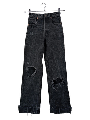 Zara jeans destroyed - zara,