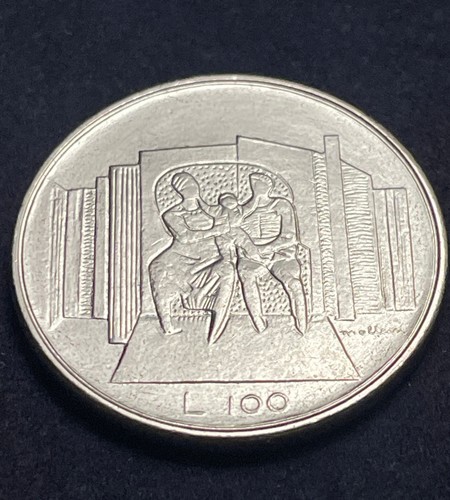 Rara moneta 100 - lire, 1976