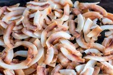 NUOVI PEZZI DI COCCO ESSICCATI