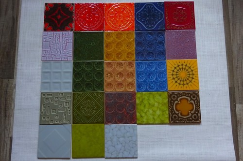 Piastrelle retrò 15 cm - retrò, x