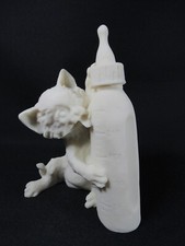 Statuina Maska in alabastro