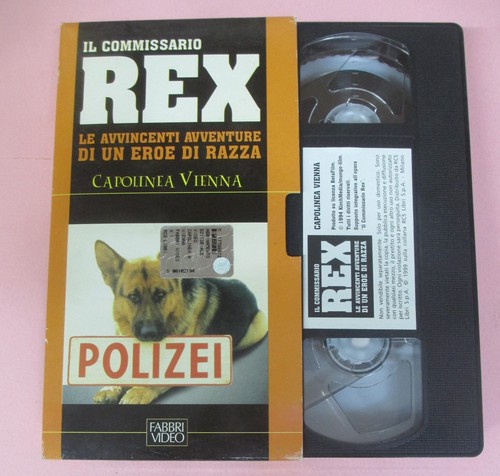 Vhs film commissario rex - il,