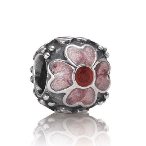 Charm pandora margherita rosa - pandora,