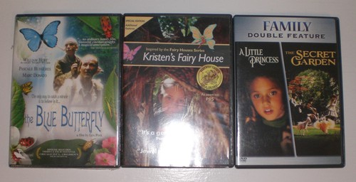 Dvd lot blue - lot, butterfly