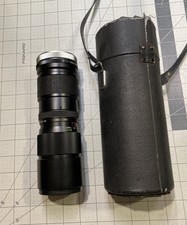 Vivitar M42 U attacco a vite obiettivo zoom 85-205mm vero funzionamento non garantito