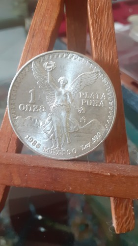 1986 messico oncia argento - 1986,