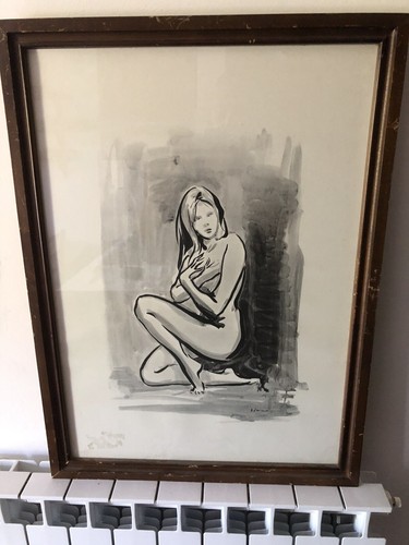 Quadro donna - di,