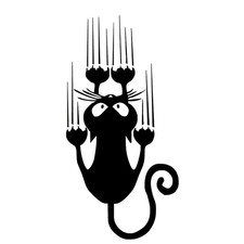 adesivo auto moto gatto vinile