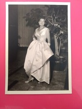 Vecchia foto bella donna un